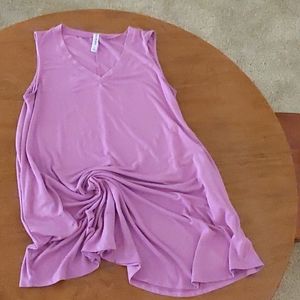 Mom dress with pockets knee length